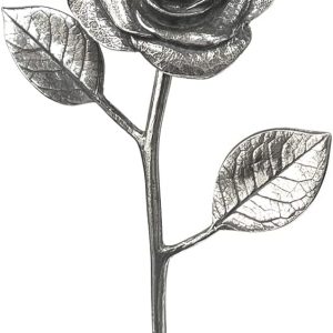 60th Anniversary Forever Rose Gift With Heart Crystal Keepsake