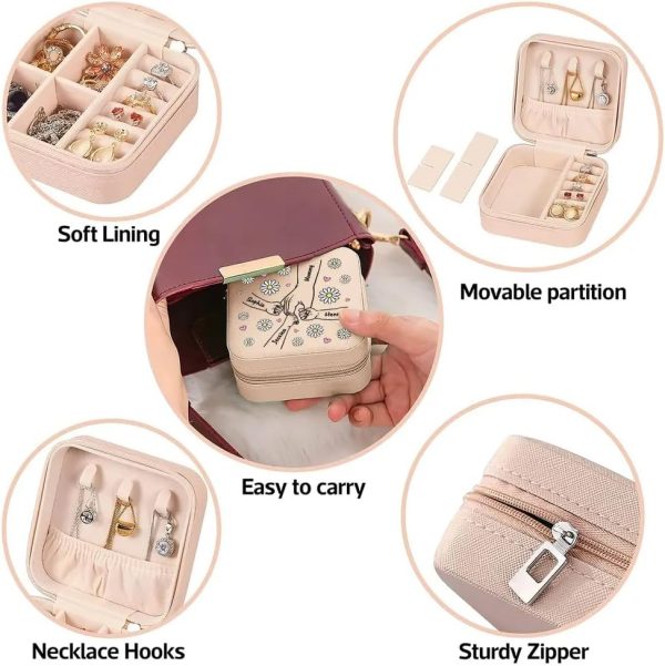 Best Personalized Jewelry Box For Mom - Custom Engraved Gift - Image 5