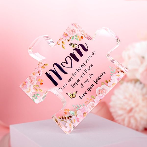 Best Mom Gift - Acrylic Puzzle Block For Birthday, Mother's Day, Christmas - Image 3