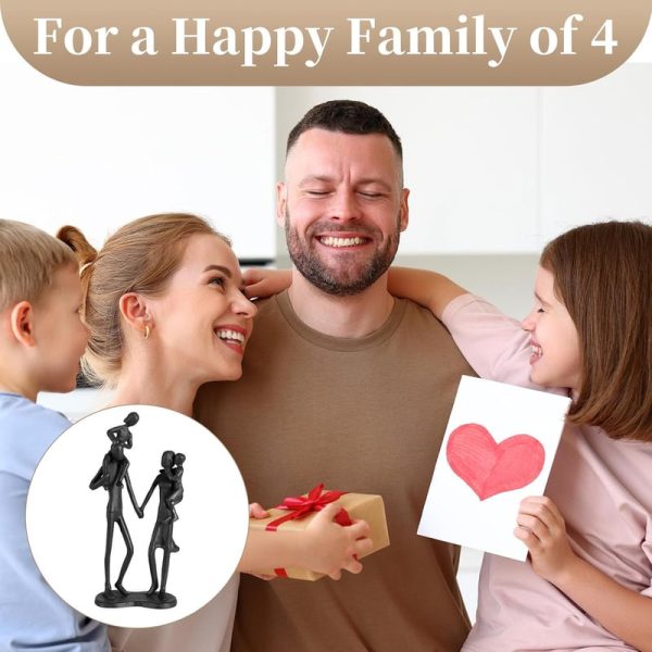 Sziqiqi Romantic Family Figurine – Perfect Anniversary Gift - Image 6