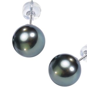 Best Tahitian Black Pearl Earrings - Perfect Gift For Wife