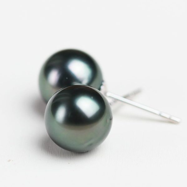 Best Tahitian Black Pearl Earrings - Perfect Gift For Wife - Image 4