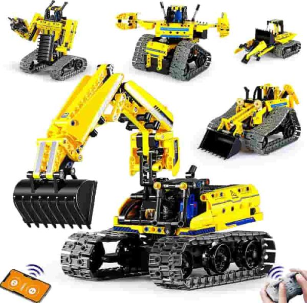 Best Stem Robotics Kit - 5-in-1 Remote Control Building Toys (430 Pcs)