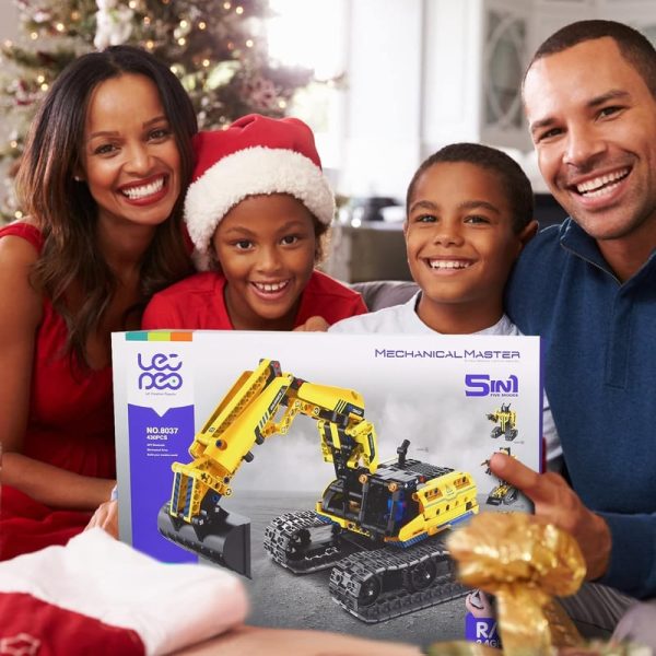 Best Stem Robotics Kit - 5-in-1 Remote Control Building Toys (430 Pcs) - Image 2