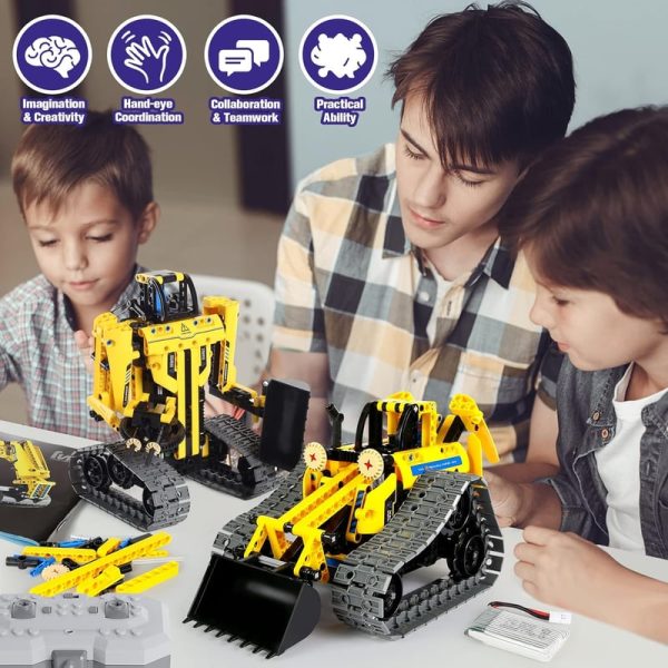 Best Stem Robotics Kit - 5-in-1 Remote Control Building Toys (430 Pcs) - Image 4