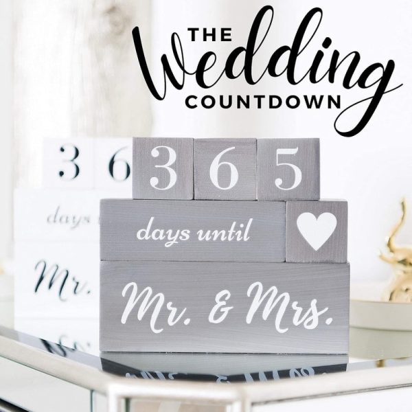 Wedding Countdown Calendar Block - Perfect Gift For Couples - Image 6