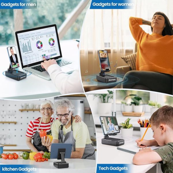 Best Cell Phone Stand With Bluetooth Speaker - Portable & Secure - Image 3