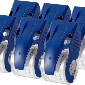 Best Heavy Duty Packaging Tape With Dispenser - 6 Pack