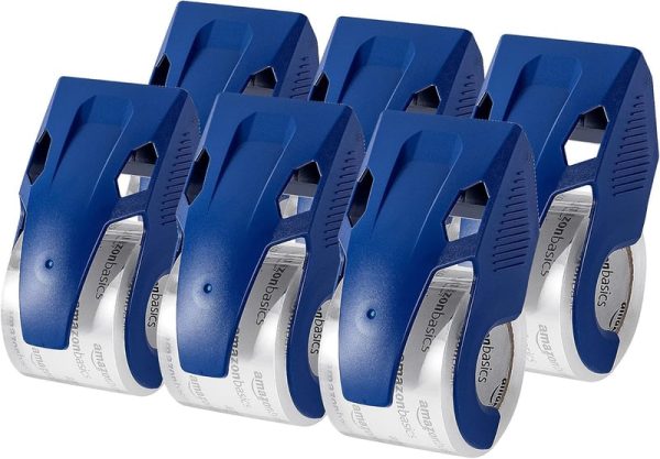 Best Heavy Duty Packaging Tape With Dispenser - 6 Pack