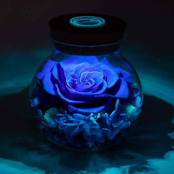 Eternal Blue Rose Mood Light - Perfect Gift For Anniversaries - Image 3