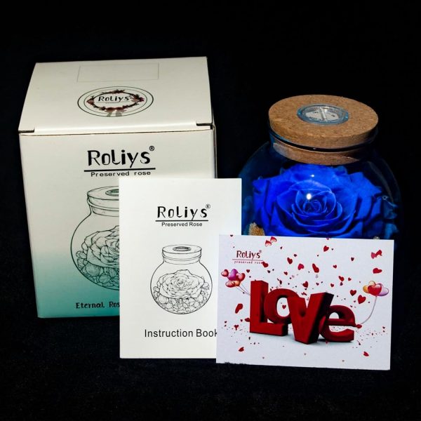 Eternal Blue Rose Mood Light - Perfect Gift For Anniversaries - Image 4