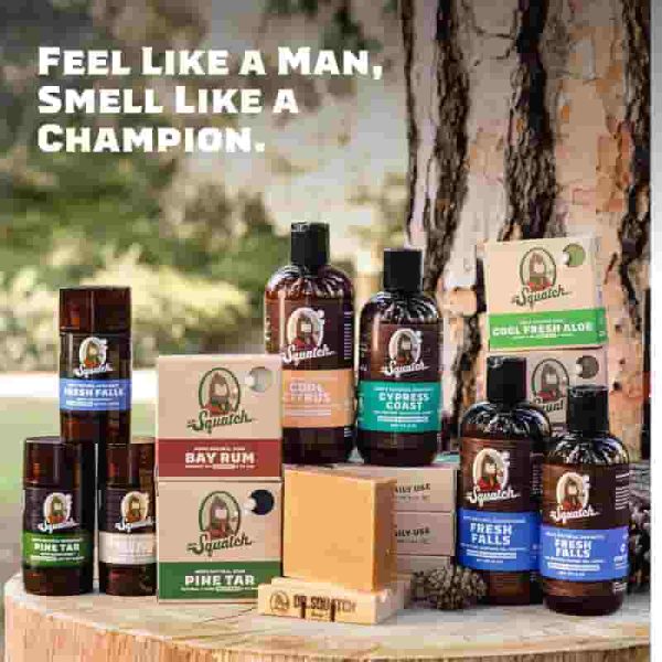 Dr. Squatch Natural Soap For Men - 4 Bar Variety Pack - Image 6