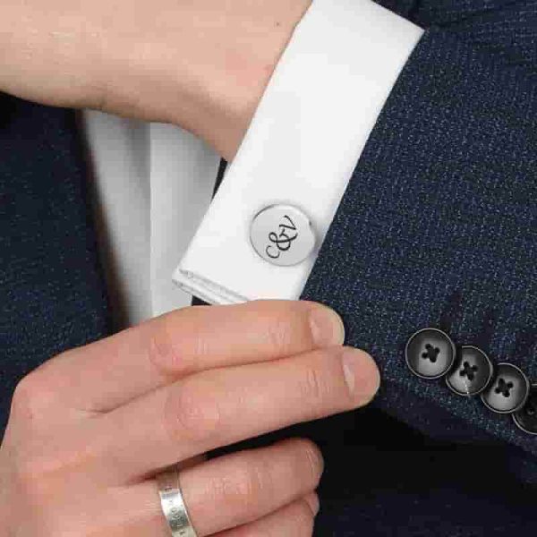 Best Custom Engraved Wedding Cufflinks For Men - Image 3