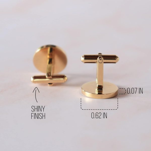 Best Custom Engraved Wedding Cufflinks For Men - Image 5