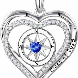 Best Compass Necklace Graduation Gift For Her 2025