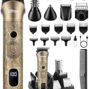 Ufree Beard Trimmer - Best Grooming Kit & Gift For Men