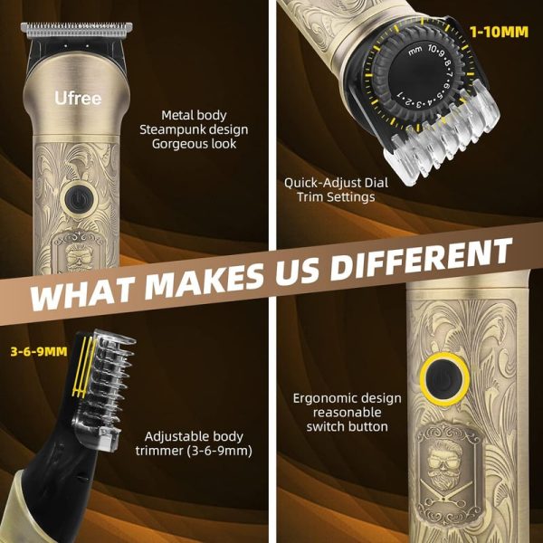 Ufree Beard Trimmer - Best Grooming Kit & Gift For Men - Image 5