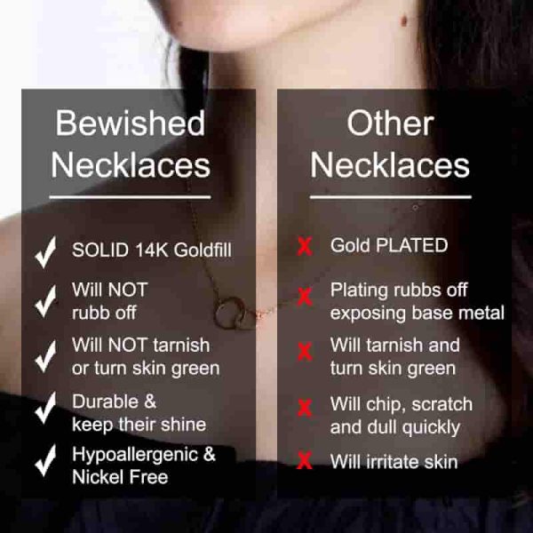 Best 14k Rose Gold Eternity Necklace For Confirmation Sponsor - Image 6