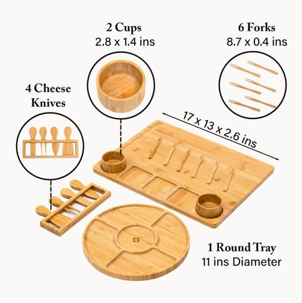 Best Bamboo Kitchenware Set - Perfect Housewarming & Wedding Gift - Image 4