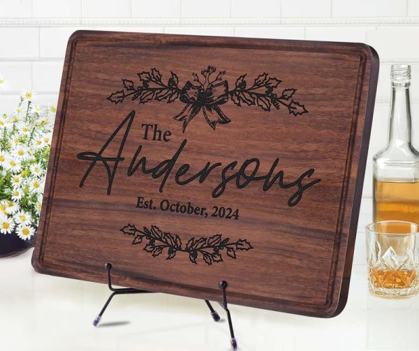 Best Personalized Engraved Cutting Board For Weddings