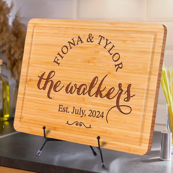 Best Personalized Engraved Cutting Board For Weddings - Image 3
