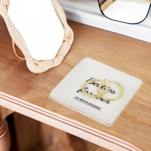 Best Friend Gift Ceramic Jewelry Tray - Perfect Birthday Present - Image 6