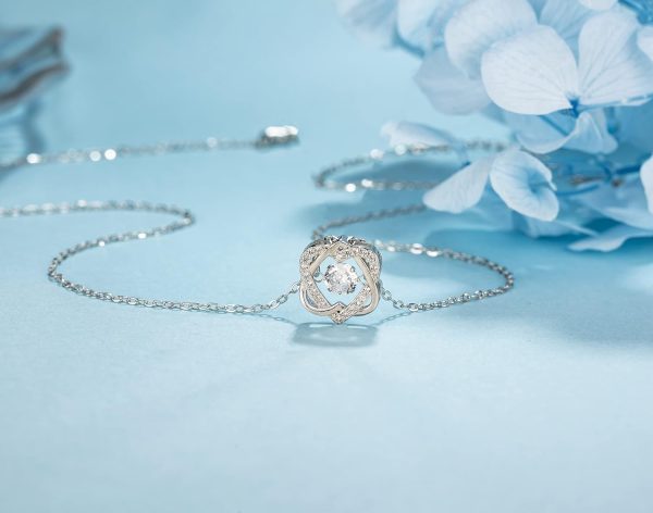 Best Graduation Gift For Her 2025 - Sterling Silver Infinity Heart Necklace - Image 2