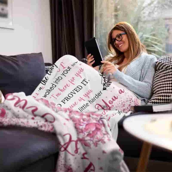 Best Friend Blanket - Unique Birthday & Graduation Gift - Image 5