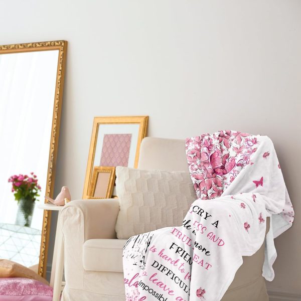 Best Friend Blanket - Unique Birthday & Graduation Gift - Image 6