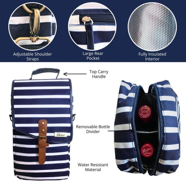 Best Insulated Wine Tote Bag With Tumblers For Outdoor Lovers - Image 5