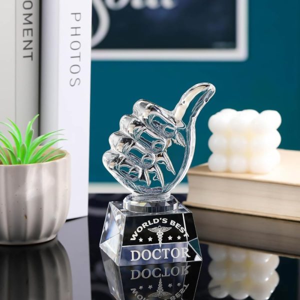Top Doctor Gifts: Crystal Plaque For Appreciation - Image 6