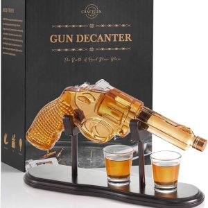 Best Gun Whiskey Decanter Set For Men's Gifts