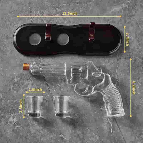 Best Gun Whiskey Decanter Set For Men's Gifts - Image 2