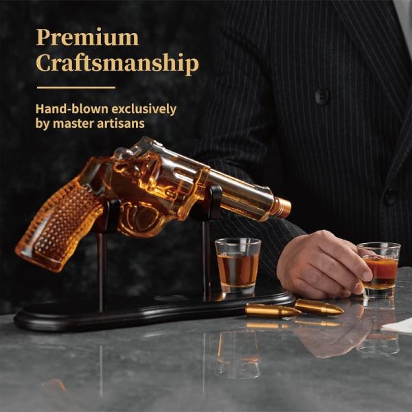 Best Gun Whiskey Decanter Set For Men's Gifts - Image 3