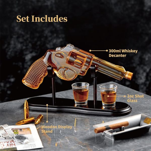 Best Gun Whiskey Decanter Set For Men's Gifts - Image 4