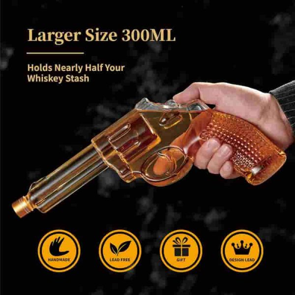 Best Gun Whiskey Decanter Set For Men's Gifts - Image 5