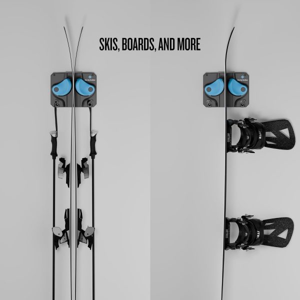 Best Ski & Snowboard Wall Rack | Secure Non-slip Storage - Image 4