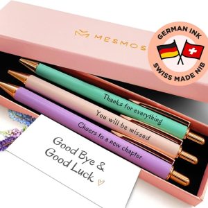 Mesmos Fancy Pens Set - Best Retirement & Farewell Gift For Women