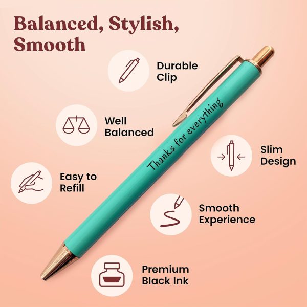 Mesmos Fancy Pens Set - Best Retirement & Farewell Gift For Women - Image 2