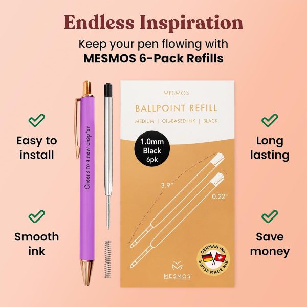 Mesmos Fancy Pens Set - Best Retirement & Farewell Gift For Women - Image 4