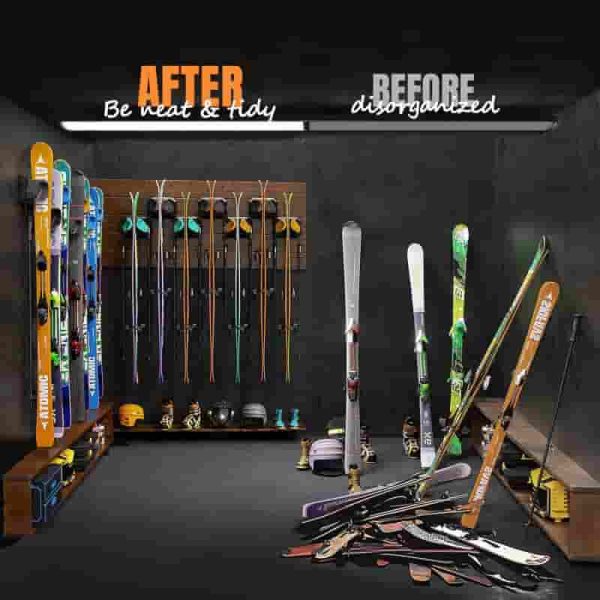 Best Ski & Snowboard Rack For Garage Organization - Image 5