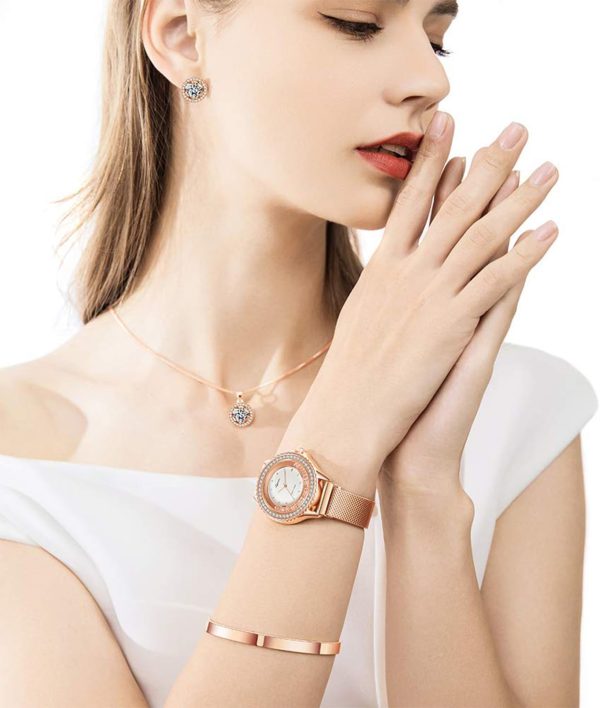 Best Rose Gold Watch & Jewelry Gift Set For Women - Image 2