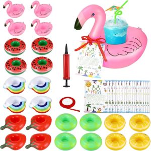 24 Set End Of Year Student Gifts - Fun Floating Cup Holders