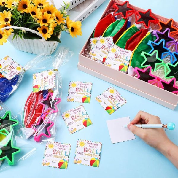 24 Set Neon Sunglasses And Beach Balls - End Of Year Student Gifts - Image 6