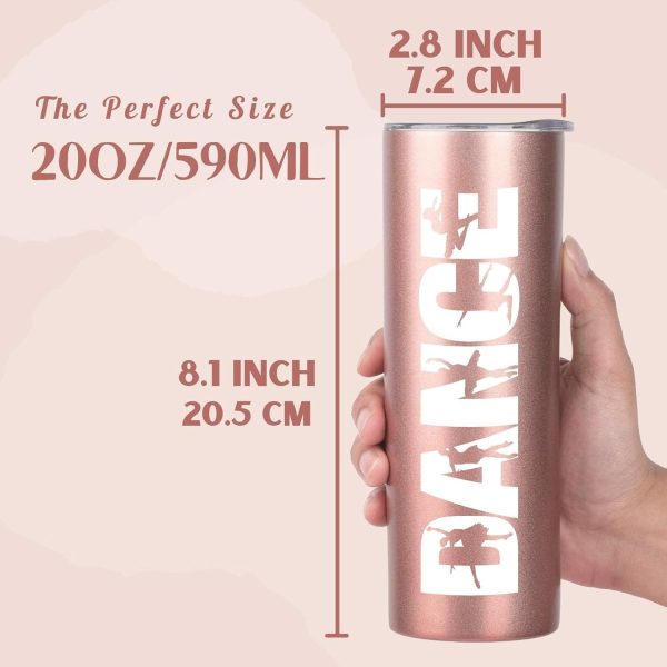 Best Dance Gifts For Girls & Teens - 20oz Insulated Tumbler - Image 2