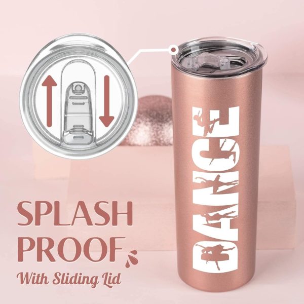 Best Dance Gifts For Girls & Teens - 20oz Insulated Tumbler - Image 4