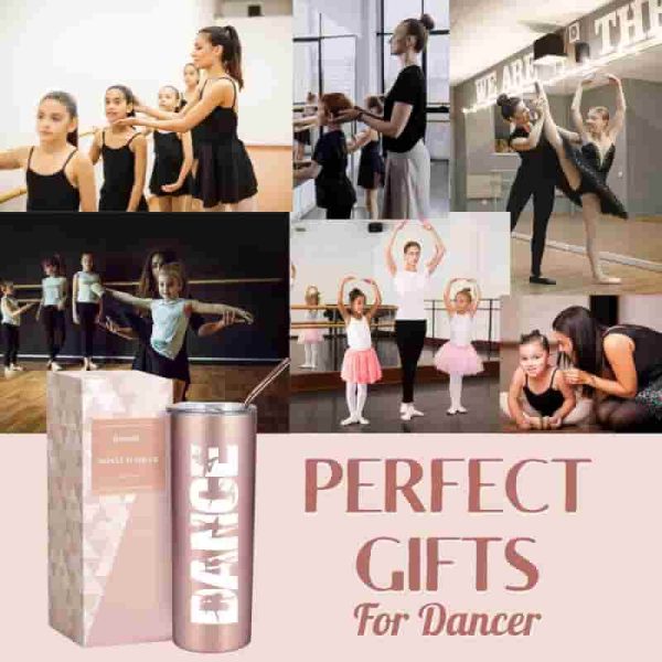 Best Dance Gifts For Girls & Teens - 20oz Insulated Tumbler - Image 5
