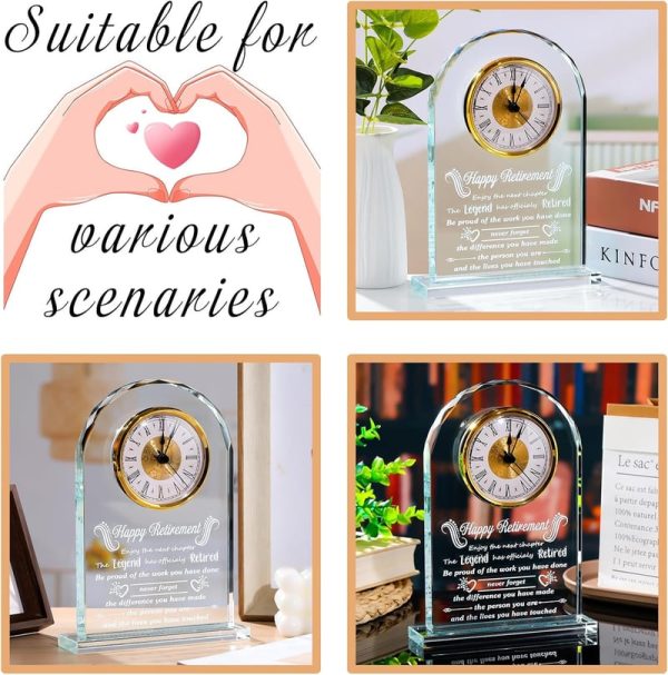 Best Crystal Clock Retirement Gifts For Women & Men - Image 6