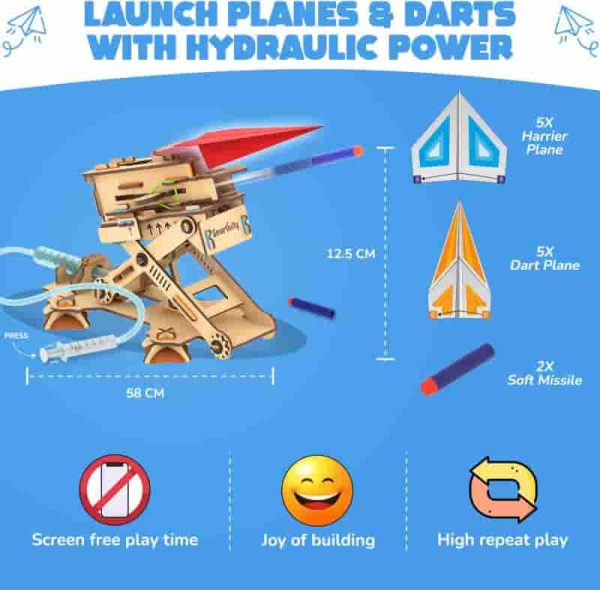 Smartivity Hydraulic Stem Toy For Kids - Diy Fun Gift - Image 4