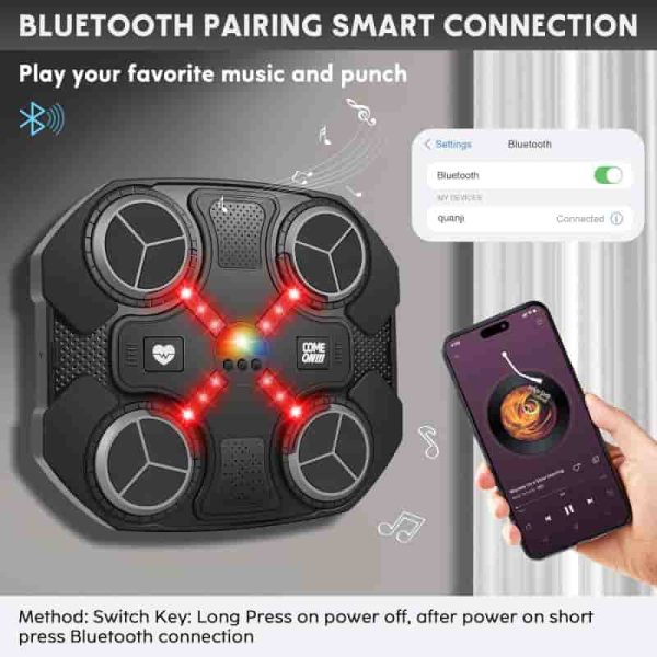 Best Wall-mounted Smart Boxing Toy For Kids - Bluetooth Training Fun - Image 2